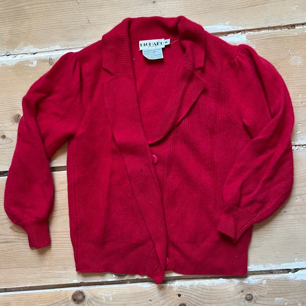 Vintage Red Women's Sweater